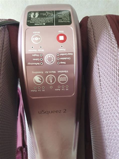 U Squeeze OSiM Leg Massager, Health & Nutrition, Massage Devices on Carousell