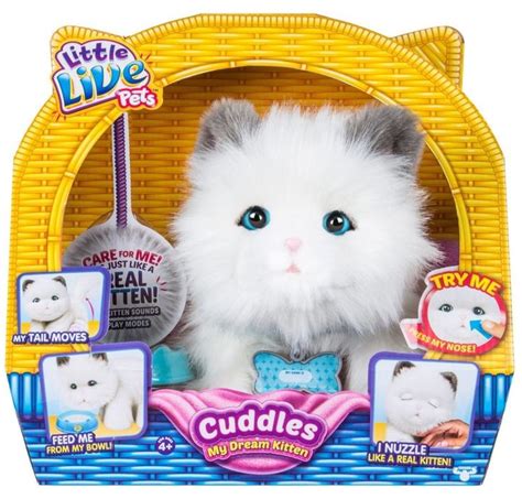 Little Live Pets Cuddles My Dream Kitten Plush Toy for sale online ...