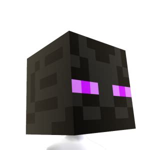 Minecraft Enderman Head | Minecraft costumes, Diy minecraft party ...