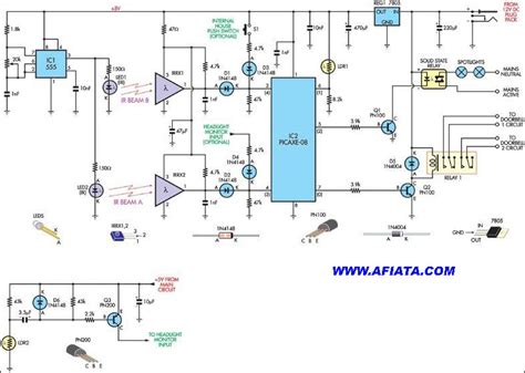 electronic switch circuit diagram - Circuit Diagram