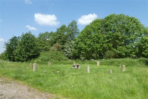 Stone circle beside NCN67 © DS Pugh cc-by-sa/2.0 :: Geograph Britain and Ireland