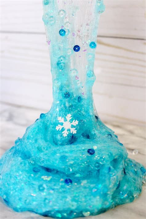 Frozen-Inspired Slime | AllFreeKidsCrafts.com