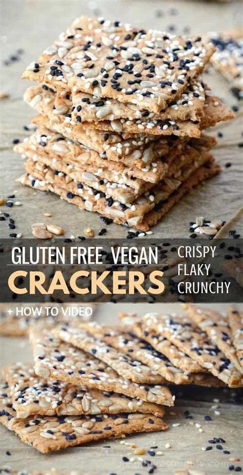 Homemade Gluten Free Crackers Recipe (Vegan) | Healthy Taste Of Life ...