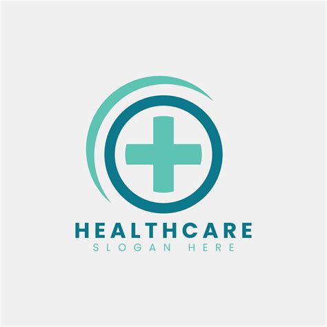 Creative abstract modern clinic hospital logo design, colorful gradient ...