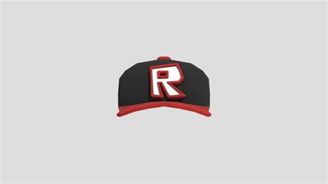 Roblox R Baseball Cap (R6) - Download Free 3D model by Vkdkdsl [ffb7734 ...