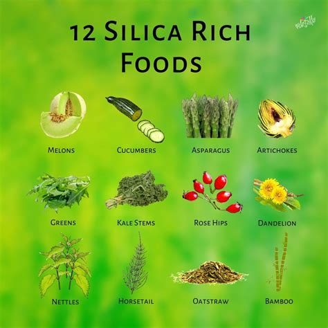 12 Silica Rich Foods | Natural skin health, Healing food, Silica