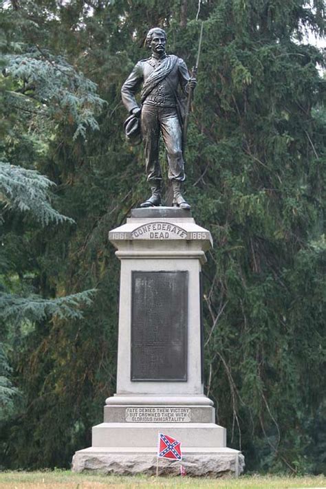 Charlottesville - The monument to the Confederate dead in the ...