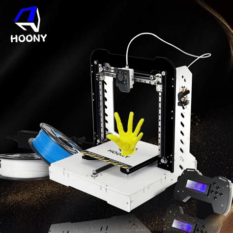 HOONY H8 3D Printers DIY Kit Easy 10 step to Assemble Acrylic Frame ...