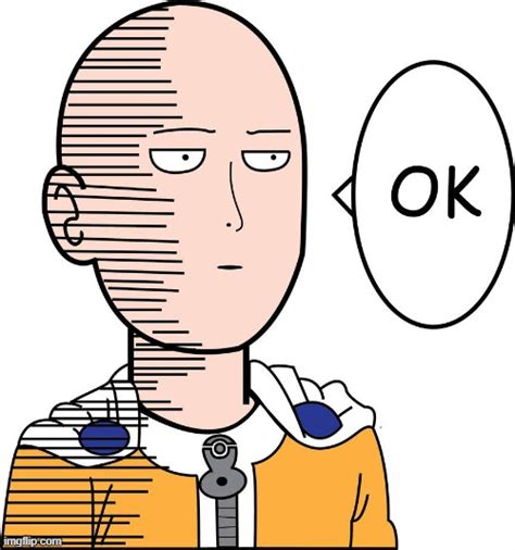 When someone says that Goku is more powerful than Saitama - Imgflip