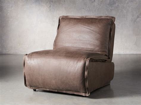 Rowland Leather Armless Motion Recliner