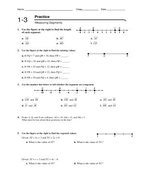 Measuring Segments - Pangmania - Fill and Sign Printable Template Online