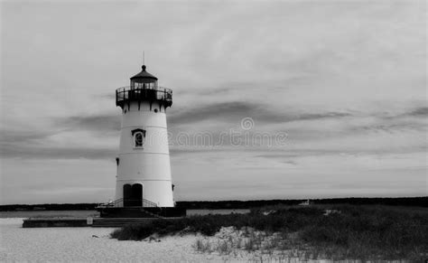 Martha S Vineyard Lighthouse Stock Photo - Image of white, cape: 17864466