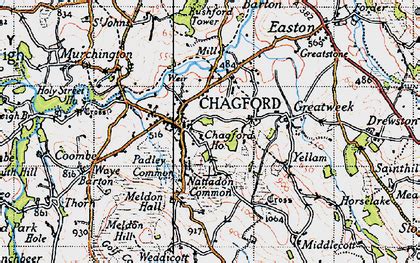 Chagford photos, maps, books, memories - Francis Frith