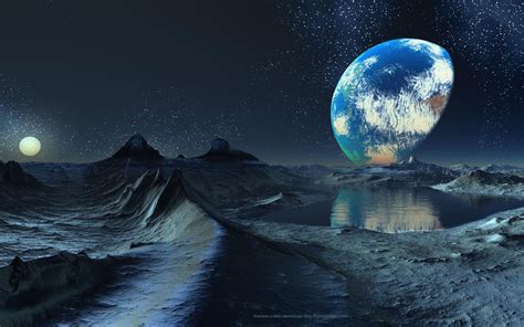 Earth From Moon Wallpapers - Wallpaper Cave