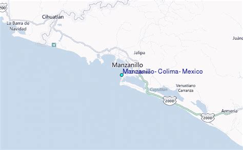 Manzanillo, Colima, Mexico Tide Station Location Guide