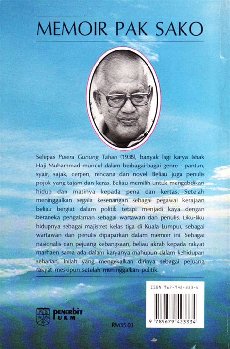 Biodata Pak Sako (Ishak Haji Muhammad)