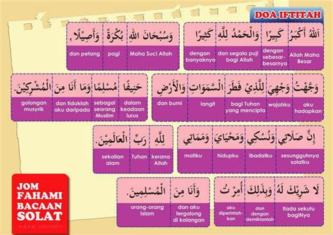 English Literacy - Aisyah: (1.00) (Sunat) Doa Iftitah