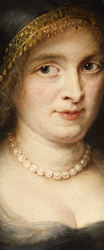 Peter Paul Rubens, Portrait of a Woman Probably Susanna Lunden, detail ...