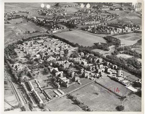 Aerial View of Stobhill Hospital and the City