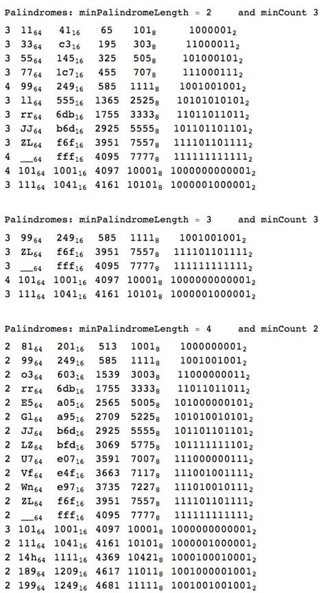 code challenge - Enumerate all number that are palindromic in at least ...