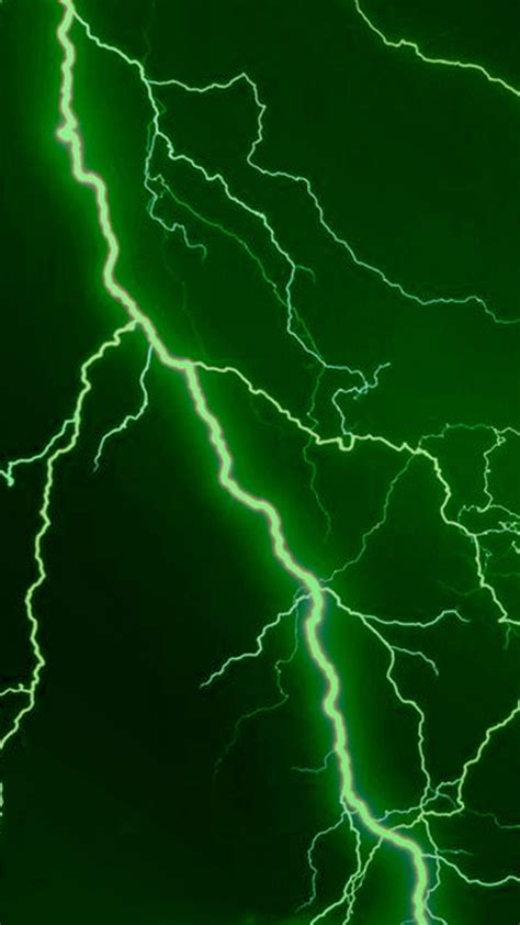 Green Lightning Wallpapers - Wallpaper Cave