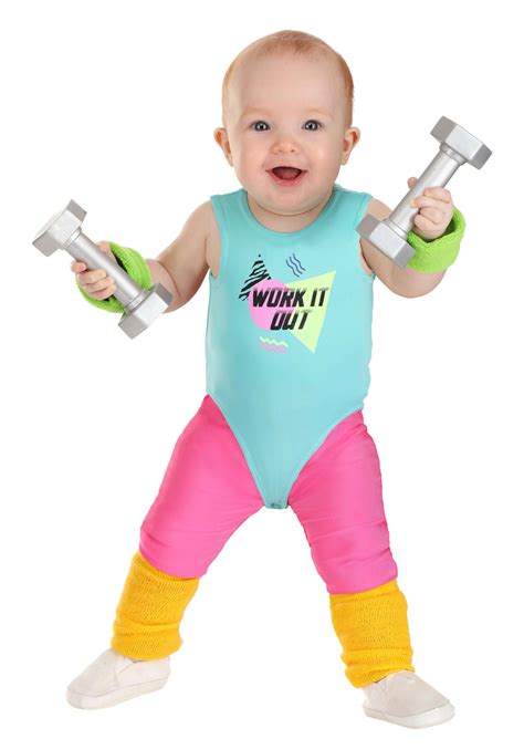 Totally 80s Workout Infant Costume