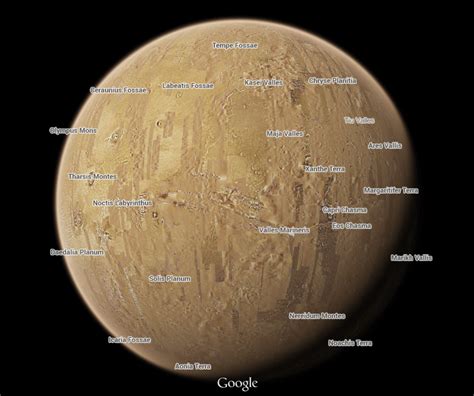 Google Maps Adds Virtual Tours of Mars and the Moon