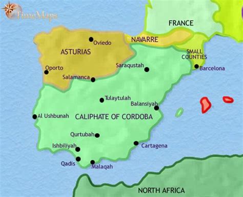 Spain and Portugal History 750 CE