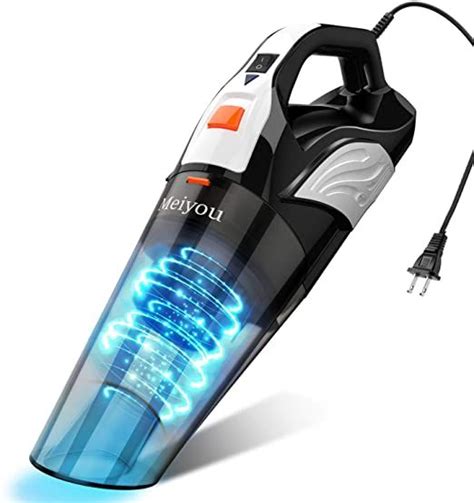 Handheld Vacuum, Meiyou 12000pa Powerful Suction Corded Hand Vacuum, Mini Ultra-Light Handheld V ...