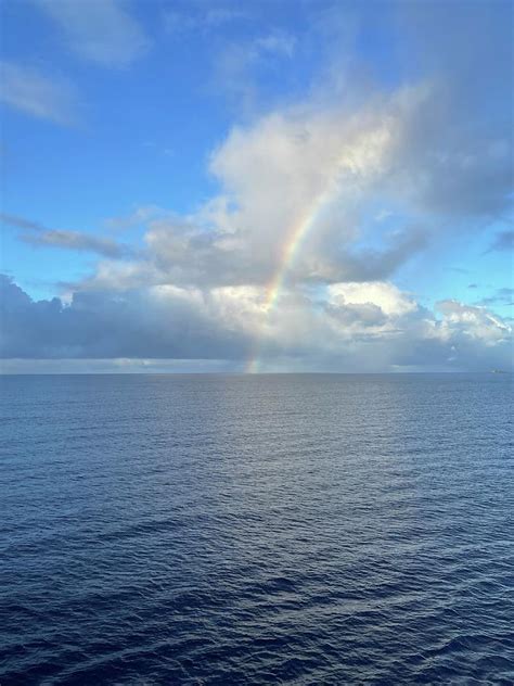 Rainbow at Sea Photograph by Jawan Motta - Fine Art America