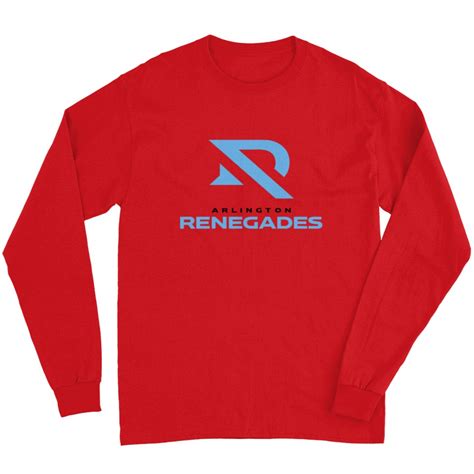 Arlington Renegades Merch Long Sleeves sold by Matched Psych | SKU 833369 | Printerval Canada