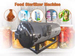 Food Sterilizer | Packaged Food Sterilization Machine - Taizy