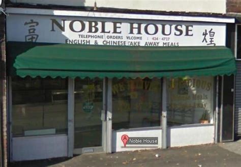 Menu at Noble House fast food, Widnes