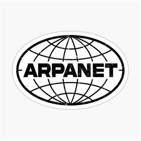 "ARPANET | Packet-Switching Networks | Internet Precursor" Sticker for Sale by typo-n-quotes ...