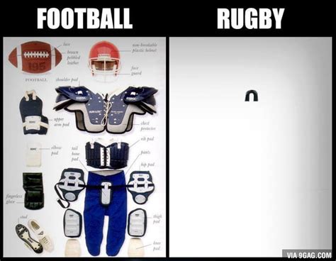 American Football VS Rugby. Do not laugh. This is true. Really it is ...