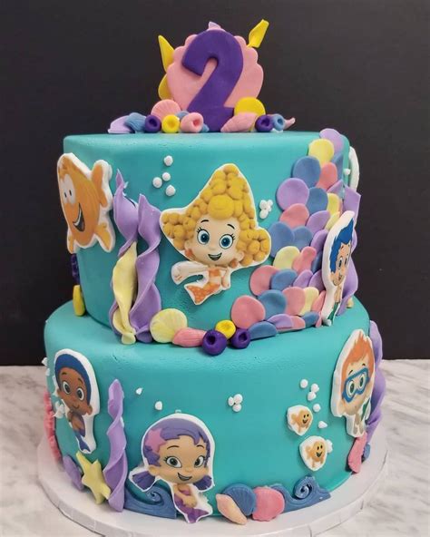 Bubble Guppies Cake