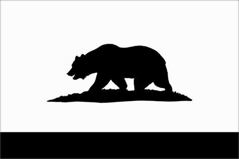 California Flag Bear Only Clip Art at Clker.com - vector clip art online, royalty free & public ...