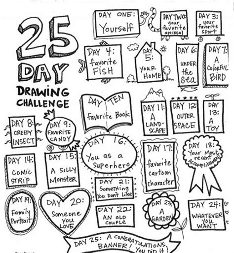 Drawing Challenge (the art room - the art room) | Drawing challenge ...