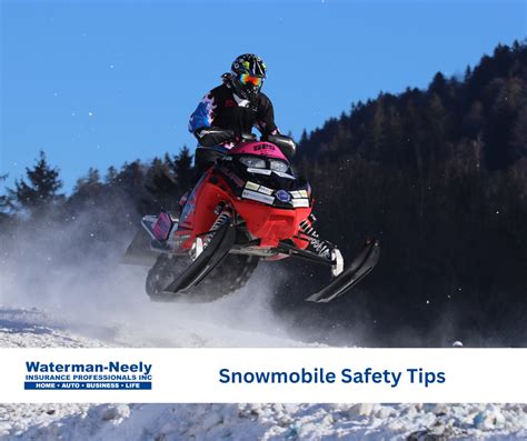 Snowmobile Safety Tips