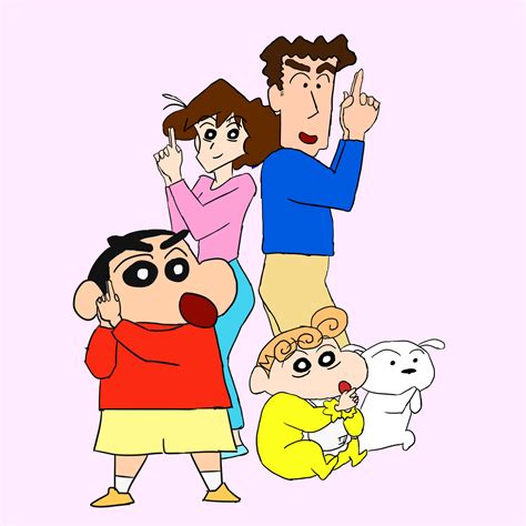 Shinchan Nohara and Family by sndpkmth on DeviantArt
