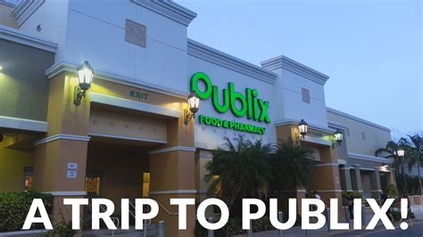 My Trip To Publix In Fort Lauderdale - YouTube