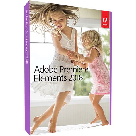 Adobe Premiere Elements 2018 (Mac & Windows, Disc) 65281782 B&H