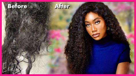 REVIVE DEAD + MATTED CURLY WEAVE/EXTENSIONS ft. Klaiyi Hair | EfikZara - YouTube