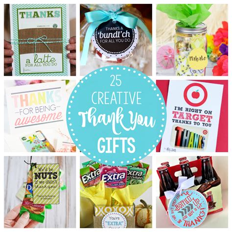 25 Creative & Unique Thank You Gifts – Fun-Squared