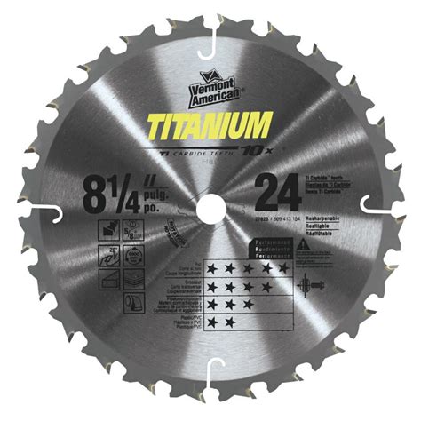 bosch 27823 8 12 in 24 tooth titanium circular saw blade | Pensacola ...