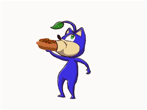 Sonic Eats a Chili Dog by ForlornFlame009 on DeviantArt