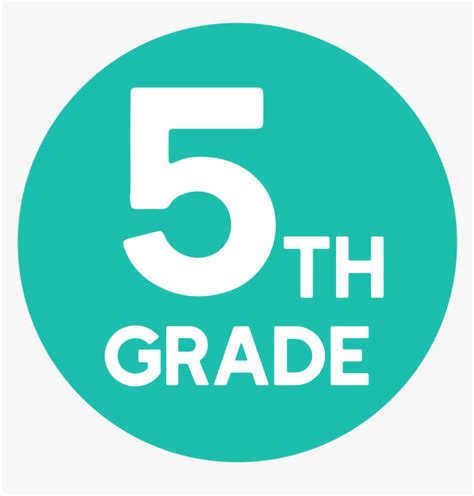 5th - 5th Grade, HD Png Download - kindpng