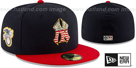 New York Yankees 2019 JULY 4TH STARS N STRIPES Fitted Hat