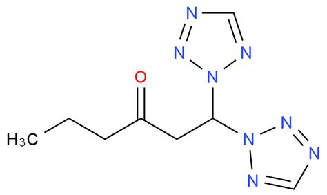 1,1-bis(2-tetrazolyl)-3-hexanone 72125-95-2 wiki