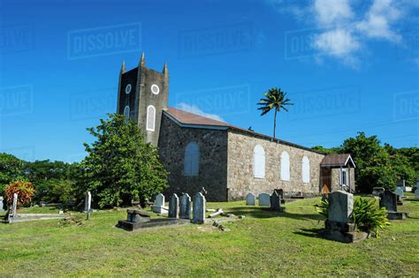 St. Peter's Anglican church, Montserrat, British Overseas Territory, West Indies, Caribbean ...